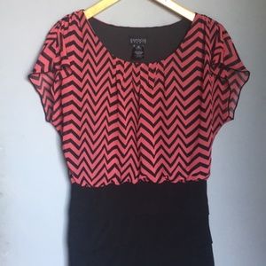 ENFOCUS STUDIO Chevron Dress